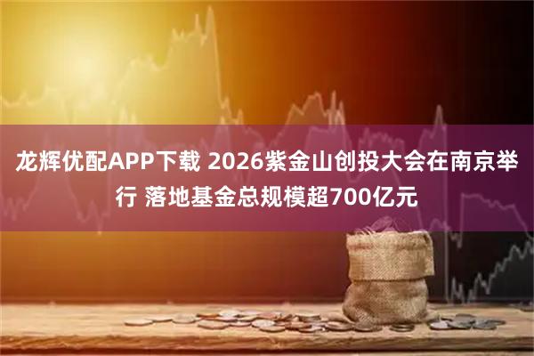 龙辉优配APP下载 2026紫金山创投大会在南京举行 落地基金总规模超700亿元